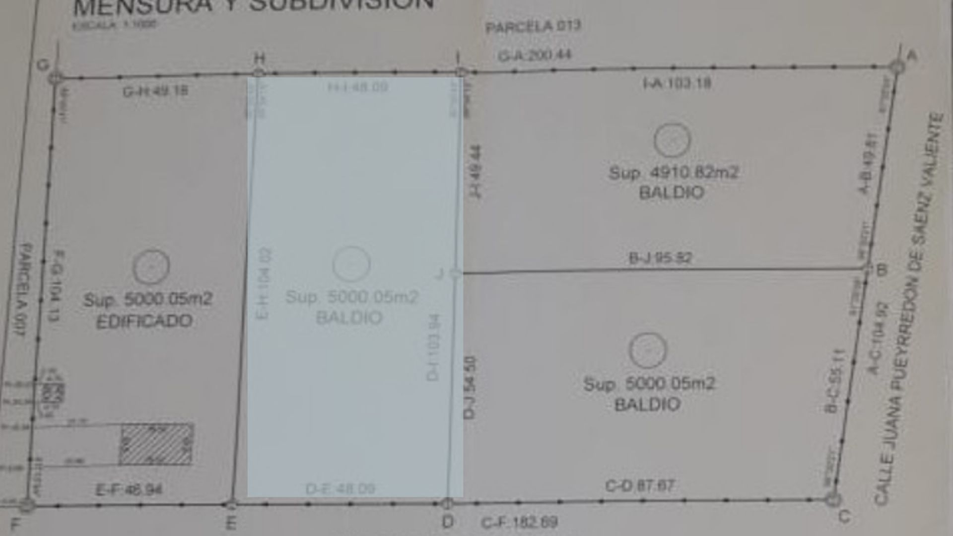 LOTE EN B GUIÑAZU